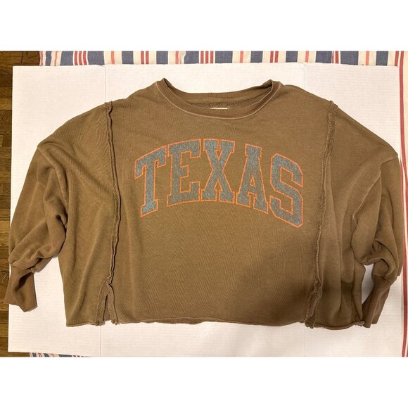 Free People We the Free Graphic Camden -Texas Oversized Top Size XS - Picture 7 of 16